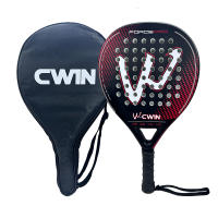 Raqueta de Pádel Profesional Cwin de Fibra de Carbono Suave EVA Cara Cubierta de Bolsa Nueva 2025 - details 1
