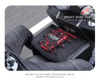 MOTOCENTRIC Bolsa Trasera de Moto Gran Capacidad, Impermeable, Ligera, Reflejante, Antideslizante, Resistente al Desgaste Bolsa de Viaje para Motocross - details 13