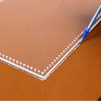 Plantillas de cuero para bolso de pecho a la moda, artesanía artesanal, bricolaje, fabricación de bolsos de hombro, plantillas acrílicas, accesorios de artesanía de cuero duraderos - details 7