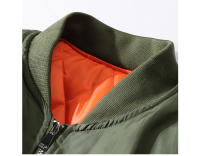 Spring Autumn Men's Bomber Jackets Fashion Men Zipper Pilot Windbreaker Baseball Coats Clothing - details 9