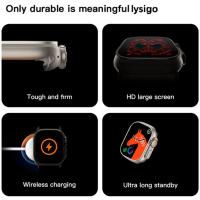 Reloj inteligente T800 Ultra serie 8 para hombre y mujer, pulsera deportiva resistente al agua IP67, 1,99 pulgadas - details 1