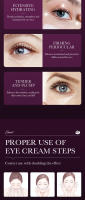 Crema de colágeno para ojos de Caracol, antiojeras, elimina las bolsas de los ojos, humectante reafirmante, belleza, productos para el cuidado de la piel - details 8