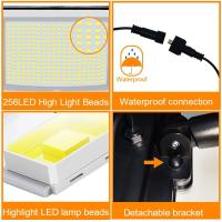 Luz Solar para exteriores con Sensor de movimiento, 318LED, impermeable IP65, luz de seguridad para jardín, garaje y patio - details 10