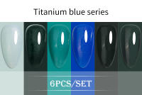 Esmalte de Uñas BOZLIN 6pcs/set 15ml Gel de Color Puro con Luz LED/UV Desvanecimiento de Manicura Sin Borrado Varnishes Lacquers - details 17