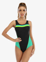 Bañador de Surf para mujer, traje de baño de una pieza, Rashguard, verano 2023 - details 1