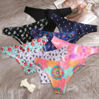 Ropa interior de bikini cómoda, varios estilos de tangas, sin costuras con estampados diarios, ropa interior de mujer nueva - details 2