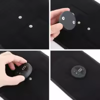 Cinturón eléctrico para adelgazar,EMS estimulador muscular para perder peso,masajeador vibratorio,entrenador para quemar grasa - details 9
