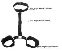 Kit de Bondage BDSM ataduras fetiche juguetes sexuales eróticos para parejas mujeres vendaje collares esclavo obediencia esposas maestro juego para adultos - details 3