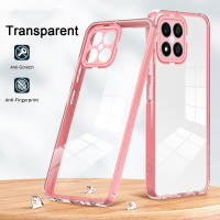 KEYSION-funda transparente a prueba de golpes para HONOR X8, 4G, TPU transparente + PC, 2 en 1, funda trasera de teléfono para Huawei Honor X8 - details 10