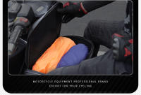 MOTOCENTRIC Bolsa Trasera de Moto Gran Capacidad, Impermeable, Ligera, Reflejante, Antideslizante, Resistente al Desgaste Bolsa de Viaje para Motocross - details 7
