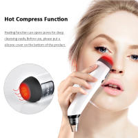 Eliminador de Espinillas Eléctrico Negro Limpieza Facial Agua Ciclo Succión Pore Acné Limpiador Punto Negro Eliminación Exfoliantes para Piel Normal - details 3