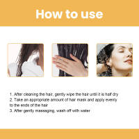 Acondicionador antipérdida de cabello, esencia de jengibre, hidratante, reparación de daños en el cabello, cuidado suavizante y rizado, tratamiento de oscurecimiento del cabello - details 8