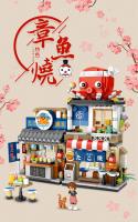 Loz Architecture Street Shop Izakaya Moc Building Blocks Store Japanese Street Scene Puzzle Gift Toy for Adults or Children - details 9
