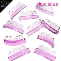 The Bear-almohadillas para levantar pestañas, rizador permanente de pestañas, 5 tamaños, varillas para elevador de pestañas, herramienta de belleza de maquillaje de silicona - details 3