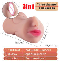 Taza de masturbadores masculinos realistas, Vagina Artificial, Coño de bolsillo 3D, juguetes sexuales de Vagina Real, juguete sexual de silicona para hombres, producto para adultos - details 6