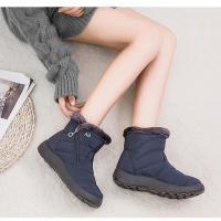 Botas de nieve impermeables para Mujer, botines ligeros informales, cálidos, color negro, Invierno - details 11