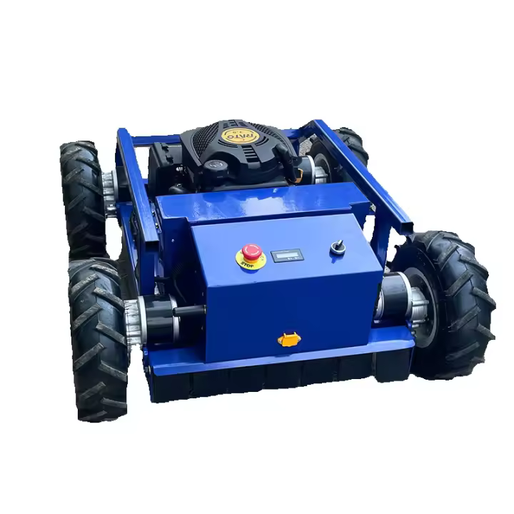 [Prepago]Pequeño cortacésped de cuatro ruedas Rápida velocidad de desplazamiento Alta eficacia de trabajo Equipado con neumáticos especiales para caminar por el césped Cortacésped eléctrico - 1
