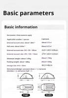 Naturehike-tienda de campaña ultraligera para 1-2 personas, mochila de viaje al aire libre, 210T - details 1