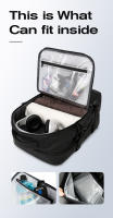 BANGE-mochila multifuncional para hombre, morral de viaje con recarga USB, impermeable, de gran capacidad, para ordenador portátil, 15,6 - details 10