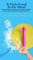 1 vibrador de dedo potente para orgasmo rápido para mujer, estimulador de clítoris y pezón silencioso a prueba de agua, consolador con palo de masaje AV, masajeador de vagina, juguetes sexuales femeninos para adultos, placer - details 3