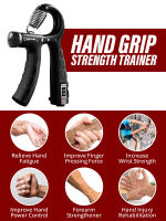 Fortalecedor de agarre de mano, entrenador de fuerza de agarre, resistencia ajustable, fortalecedor de antebrazo, perfecto para músicos atletas - details 0