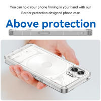 KEYSION-funda transparente a prueba de golpes para teléfono móvil, carcasa trasera de silicona TPU suave, para nada, 2 y 1 - details 3
