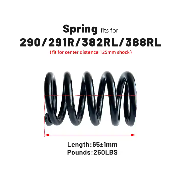 Amortiguador trasero para bicicleta de escooter EXA 290 291R y DNM DV 22 DV 22AR de Taiwan special 30.4mm 65mm - 1