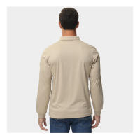 MAGCOMSEN men's polo shirt quick dry long sleeve tactical shirts pique jersey golf tops - details 6