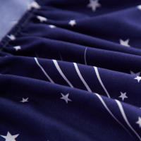 Sábana bajera de algodón estampada, sábanas para cama de cuatro esquinas con banda elástica (sin fundas de almohada), 1 ud. - details 2