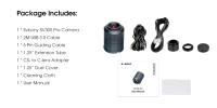 Cámara de Planeta Telescópica SVBONY 2MP USB3.0 1.25'' para Astronomía y Fotografía de Estrellas Guía SV305 Pro Marca Svbony - details 16
