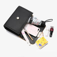 Bolso de mano de cuero PU de alta calidad para mujer, bandolera de hombro de diseñador de marca de lujo, bolso de mano pequeño - details 9