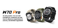 Blackview W70 Pro Sport Smartwatch, pantalla HD de 2.01'' TFT reloj inteligente resistente para exteriores con iluminación LED de emergencia, llamadas Bluetooth, brújula - details 0