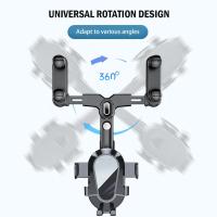 Soporte Universal de teléfono móvil para coche, espejo retrovisor retráctil giratorio de 360 °, grabadora de conducción, para iPhone - details 7