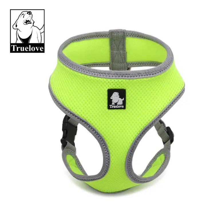 Truelove-arnés de malla transpirable para perro, correa de nailon, chaleco suave para caminar, Collar para perros pequeños y medianos, TLH1911 - 1