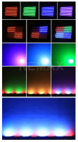 Luz de Estroboscópico RGB Mini de 45W Control DMX512 Luz de Pared para Fiesta en Casa Club - details 1