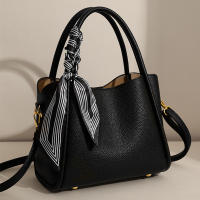 Bolsos de hombro con cintas simples para mujer, bandoleras versátiles de cuero PU de alta capacidad, novedad - details 11