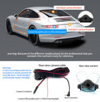 Cámara de grabación con resolución 1440P para espejo retrovisor de coche, grabadora de vídeo DVR con pantalla táctil de 9,66 pulgadas, WiFi, GPS, doble cámara, visión nocturna, E-ACE - details 27