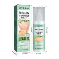 Spray para tratamiento del acné en la espalda, eliminación de manchas, suero, Control de aceite, reduce los poros, hidratante, ácido salicílico, cuidado de la piel - details 8