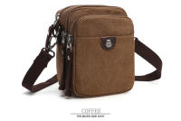 Bolso de lona de diseñador de marca para hombre, mini bandolera de hombro, Bolso de cintura informal de alta calidad, Bolso cuadrado pequeño - details 9