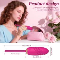 Aplicación Bluetooth Vibratign Egg Vibrador de punto G para mujeres Consoladores telescópicos Estimulador de clítoris Vagina Love Egg Bragas Juguetes sexuales Modo pareja - details 8