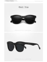 KINGSEVEN-gafas de sol redondas de montura completa para hombre y mujer, lentes polarizadas UV400, a la moda, de alta calidad, TR90, para conducir - details 4