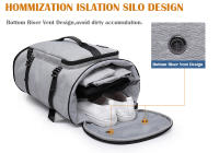 Mochila KAKA de 40L para Hombres Bolsa para Portátil de 15.6 Mochila Deportiva de Viaje para Zapatos y Fitness Para Mujeres y Adolescentes Mochila Escolar - details 5