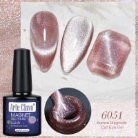Arte Clavo-esmalte de uñas en Gel UV, barniz semipermanente, efecto Aurora, Ojo de Gato, 10ml - details 4