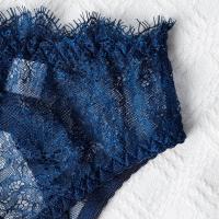 Conjunto de Lencería Sexy para Mujer Encaje Transparente con Escote en U - details 20