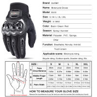 SUOMY-Guantes de Moto para hombre y mujer, manoplas impermeables con pantalla táctil, color rosa, 100% - details 12