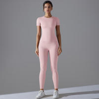 Hamidou Conjunto Deportivo Top de Yoga de Cintura Alta y Pantalones de Yoga - details 22