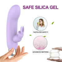 1pc Conejo Tapping G-Spot Patting Vibrador para Mujeres AV Masaje Stick Clítoris Estimulador de Clítoris Potente Consolador Estimulador de Clítoris Vagina Anal Plug Juguetes Sexuales Mujer para Adultos - details 5