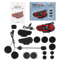 Auriculares Intercomunicadores Bluetooth 5.2 para Casco de Motocicleta Gearelec DK02 - details 9
