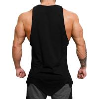 Men Gym Sport Workout Tank Tops Fitness Bodybuilding Cotton Vests Muscle Slim Fit Singlets Summer Casual Fashion Print Clothing - details 3