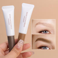 Gel crema para cejas duradero, 4 colores, resistente al agua, tinte rápido, tinte fácil, máscara para cejas, potenciador de sombra, maquillaje, herramientas cosméticas de belleza - details 0